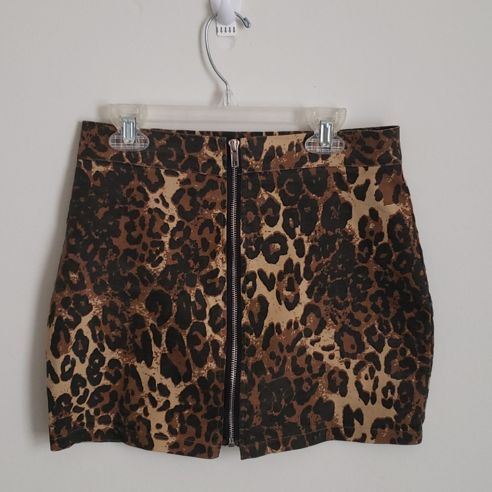 Cheetah mini shirt - boutique